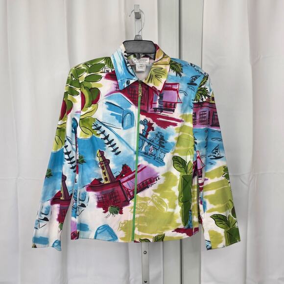 St. John Sport By Marie Gray Tropical Jacket Size XS 2-4 - Picture 5 of 13